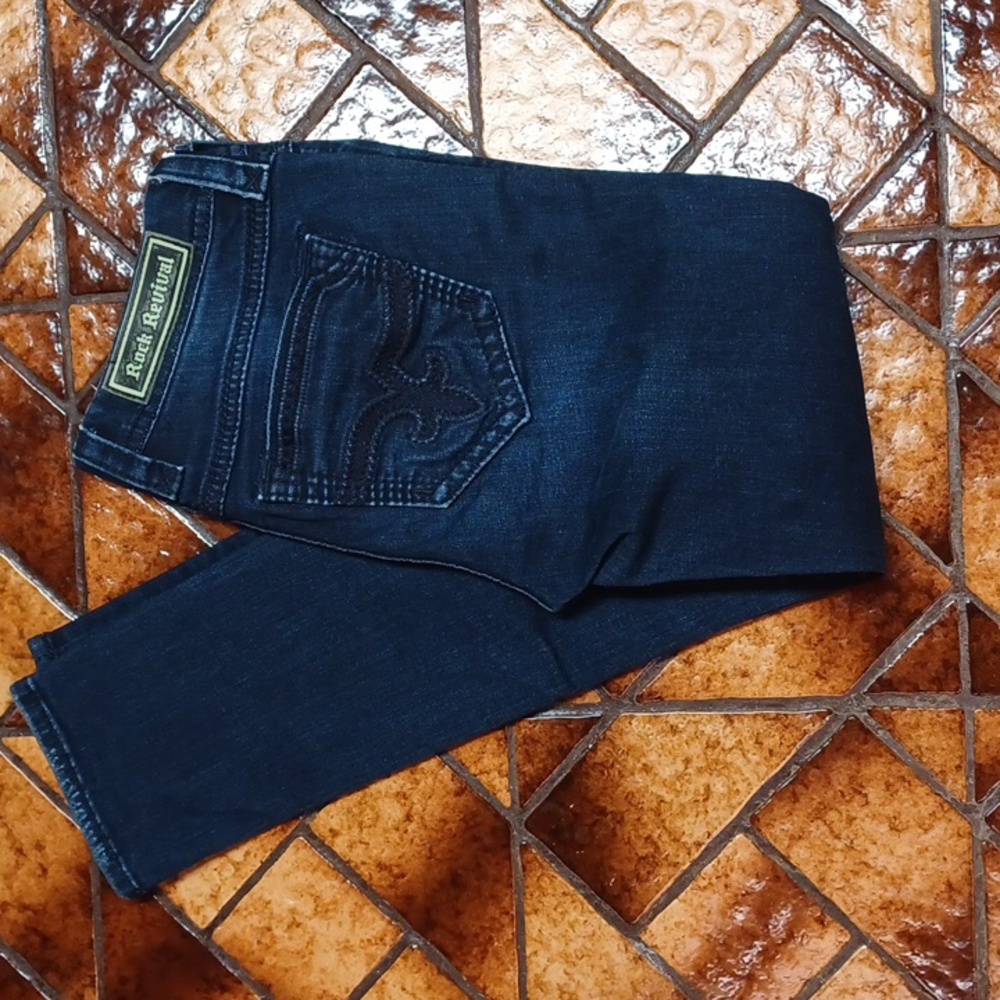 Rock Revival Rosemary Skinny Jeans 28